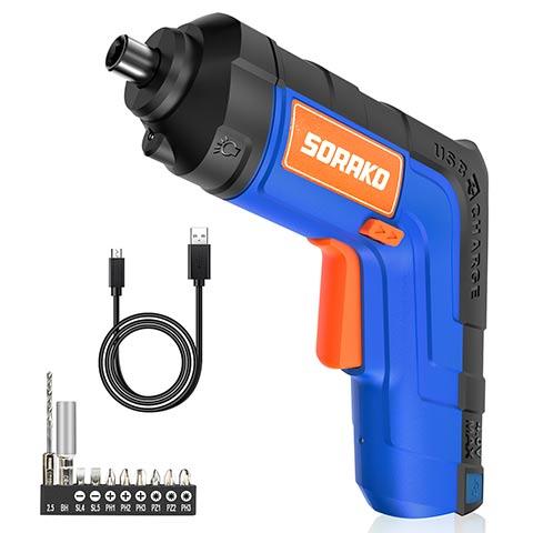 SORAKO Cordless Electric Screwdriver 6Nm