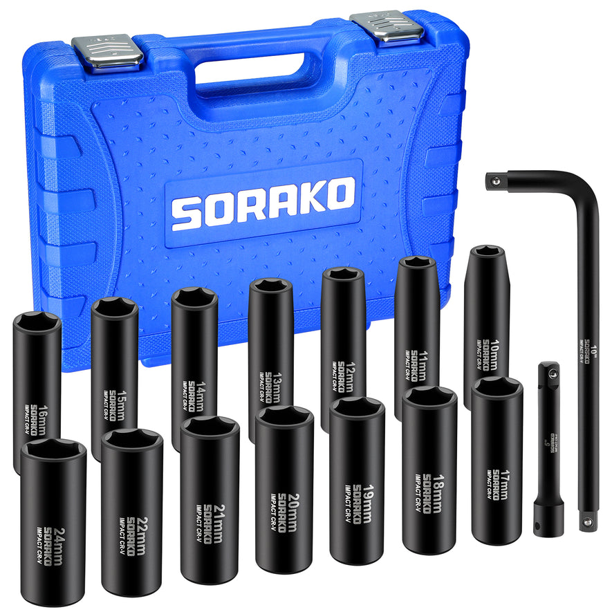 SORAKO Deep Impact Socket Set 16PCS