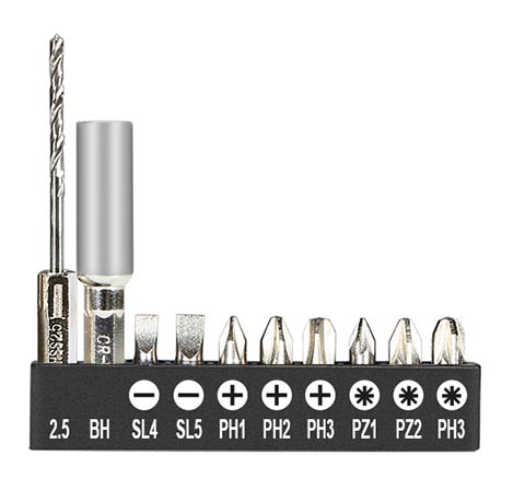 SORAKO Cordless Electric Screwdriver 6Nm - drill bits