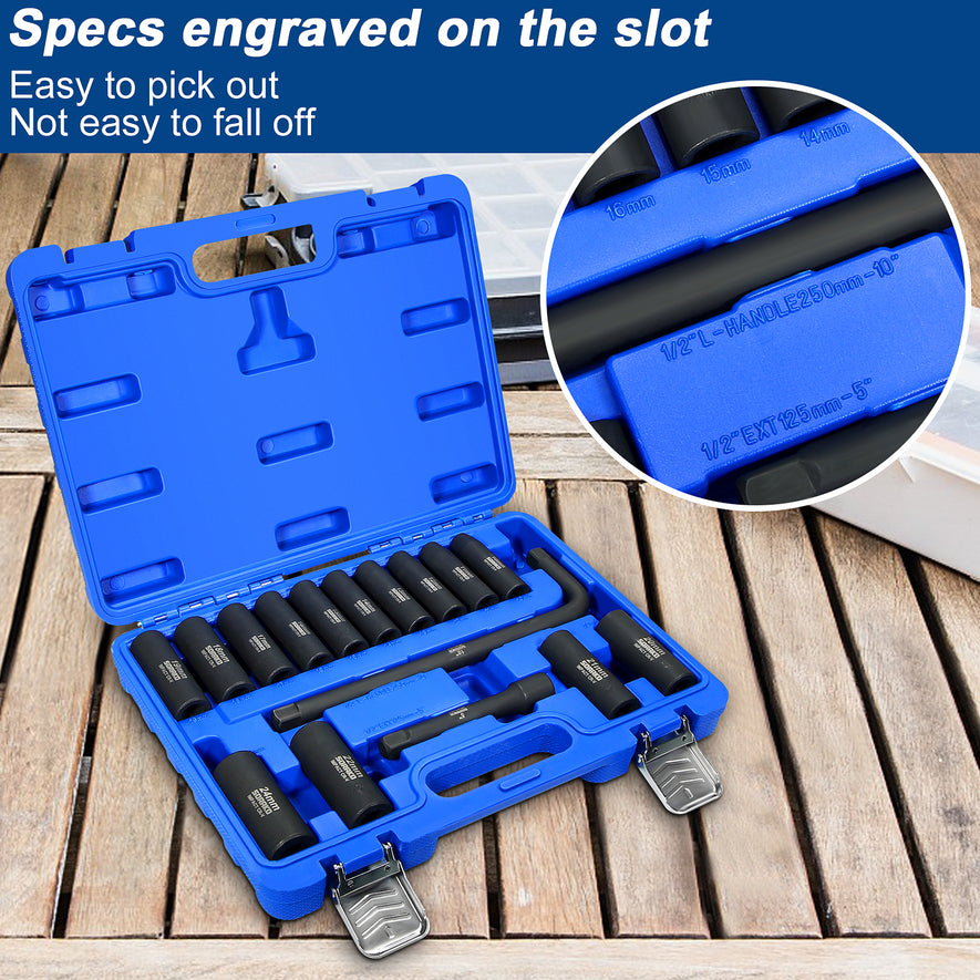 SORAKO Deep Impact Socket Set 16PCS